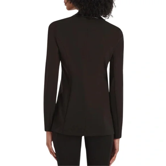 NWT Capsule 121 The Vinyl Combo Dart Blazer in Black Sz. S - Picture 3 of 4